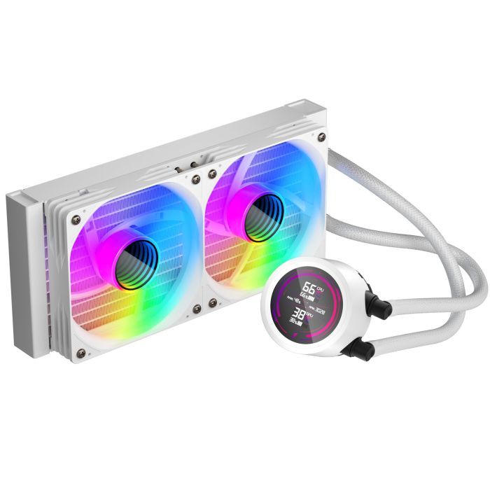 Система рідинного охолодження 1stPlayer TS4-240-WH зображення 2