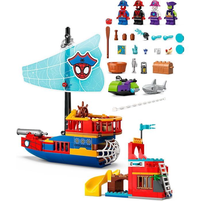 Конструктор LEGO Spidey Піратський корабель команди Павука (11208-) зображення 6