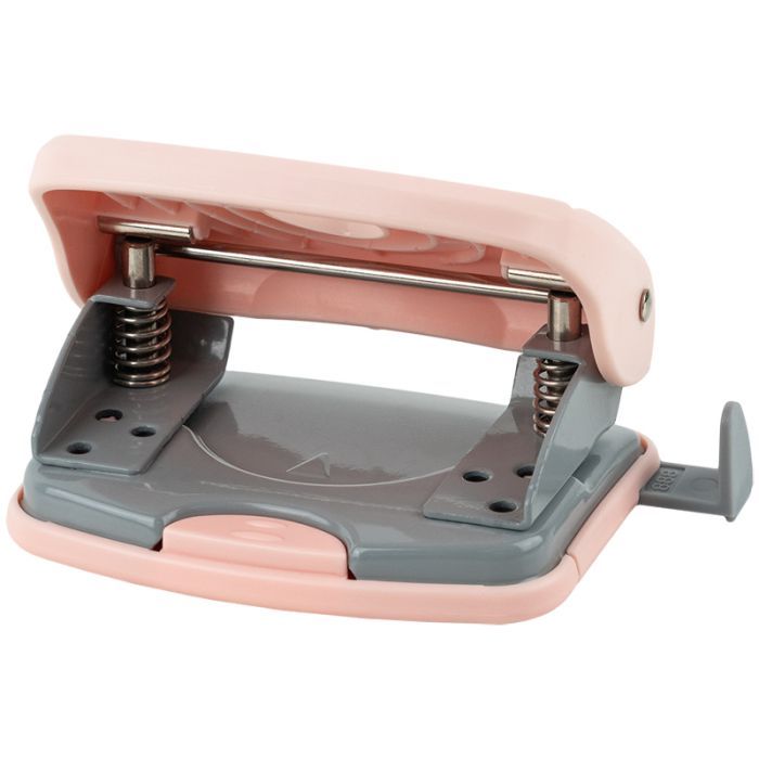 Діркопробивач Axent Welle-2 з пластиковий верх, 20 арк,Pastelini, рожевий (3820-10-A) зображення 2