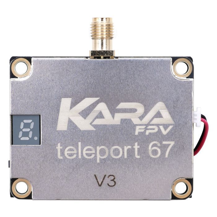 Видеопередатчик (VTX) KaraFPV Teleport67 4W 6.1-7.2G V3 (TX6704IV3)