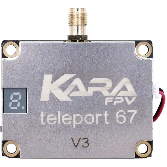 Видеопередатчик (VTX) KaraFPV Teleport67 4W 6.1-7.2G V3 (TX6704IV3)