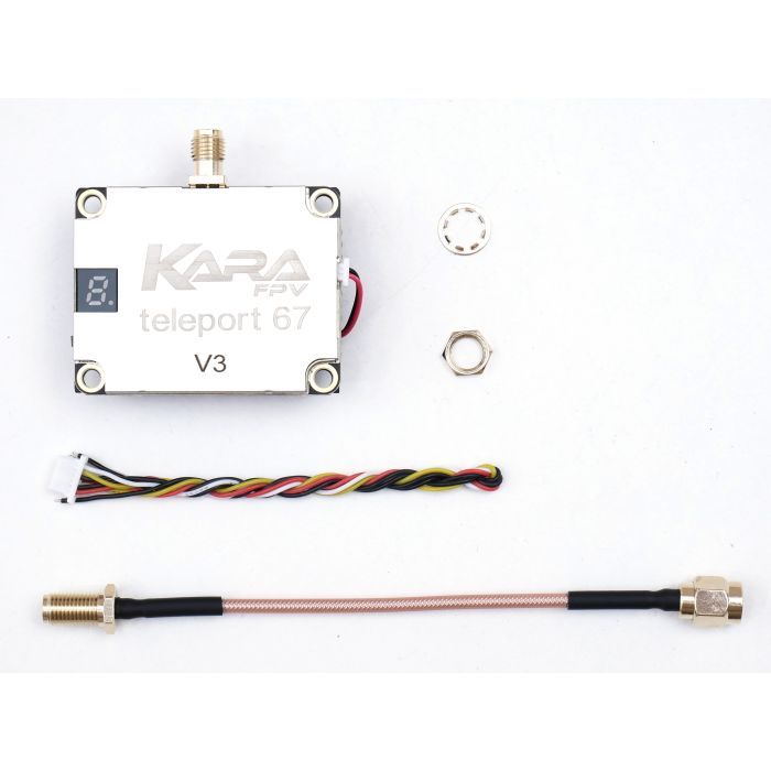Видеопередатчик (VTX) KaraFPV Teleport67 4W 6.1-7.2G V3 (TX6704IV3) изображение 5