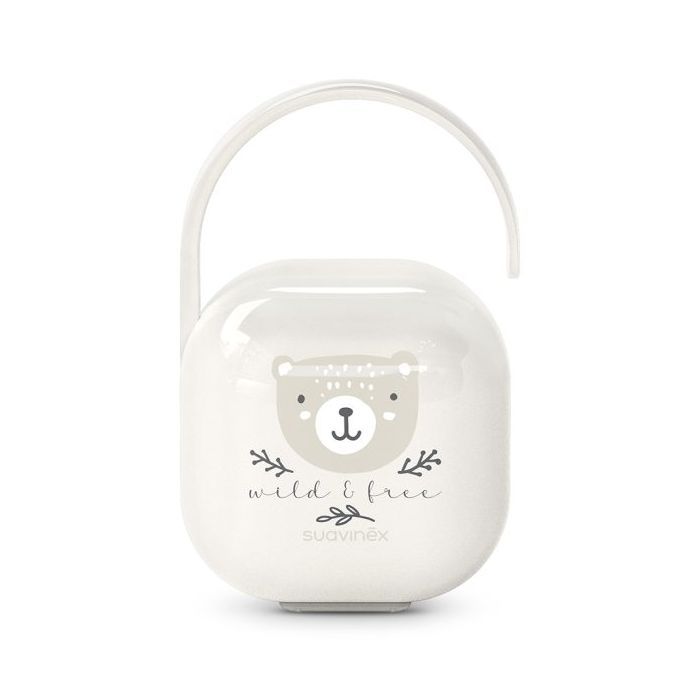 Контейнер для пустышек Suavinex Wild & Free, блакитний (309138)