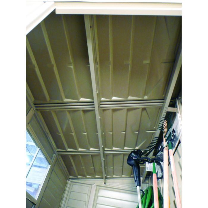 Садовий будиночок Duramax пластиковий SideMate 242х122х185 см слонова кістка (5193) зображення 6