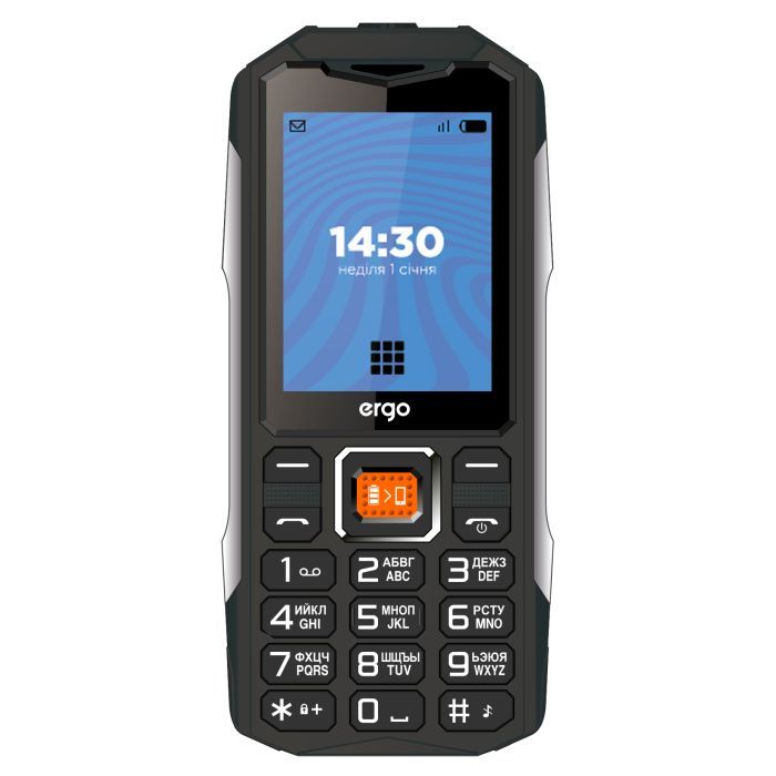 Мобильный телефон Ergo E242 Black изображение 2