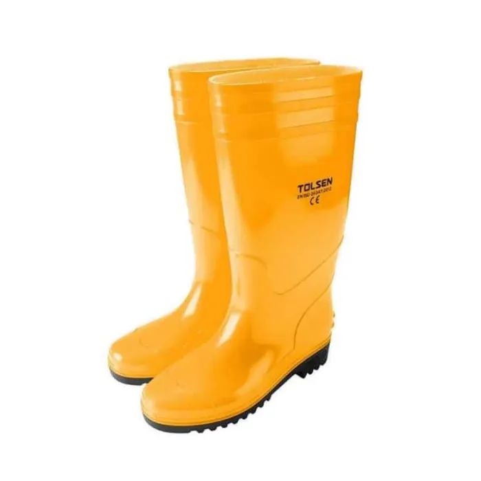Сапоги рабочие Tolsen 40р. желтые ПВХ/Нитрил (45125)