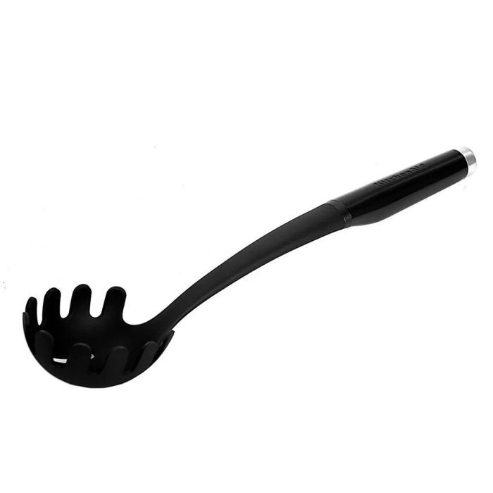 Ложка кухарська KitchenAid Classic для спагеті 33,7 см чорний (KCG005OHOBE) зображення 3