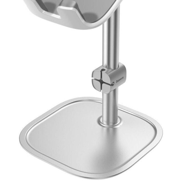 Подставка для планшета и телефона Literary youth desktop bracket Silver Baseus (SUWY-0S) изображение 4