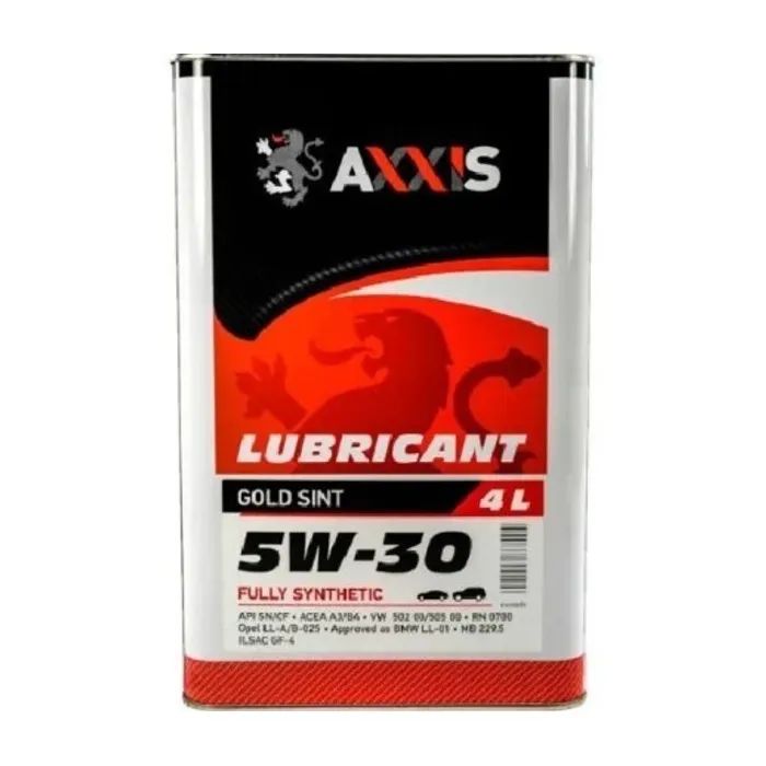 Моторное масло AXXIS 5W-30 Gold Sint 4л (AX-2023)