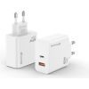 Зарядное устройство Grand-X GaN 1xUSB-C + 1xUSB 65W PD3.0 QC4.0 AFC SCP FCP white (CH-960W) изображение 4
