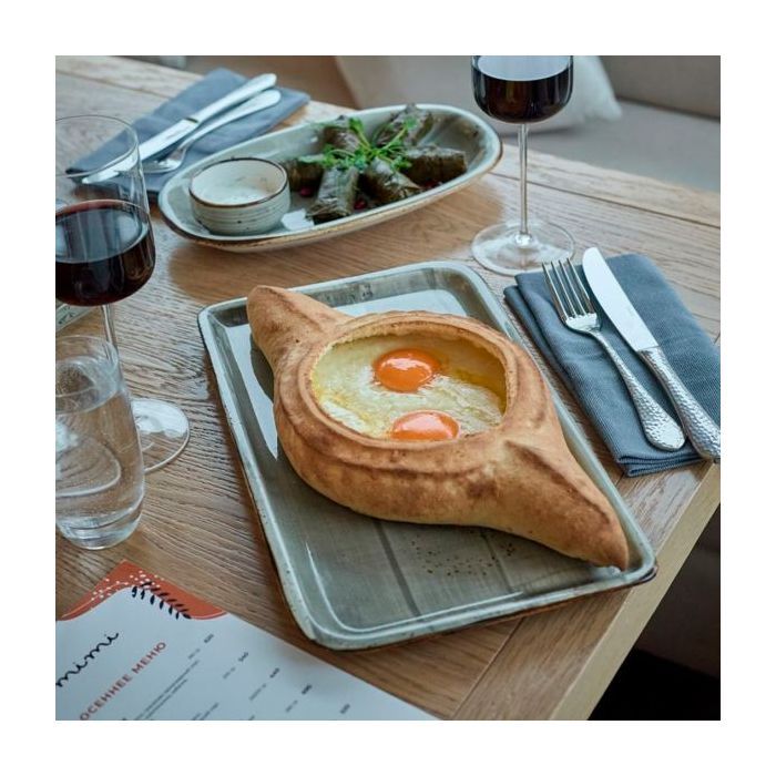 Блюдо By Bone серія "Harmony" прямокутне 35х16 см Supreme сіре (HA-SP-AR-38-DT) зображення 2