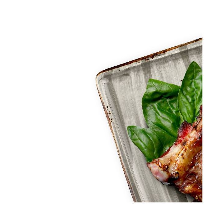 Блюдо By Bone серія "Harmony" прямокутне 35х16 см Supreme сіре (HA-SP-AR-38-DT) зображення 3