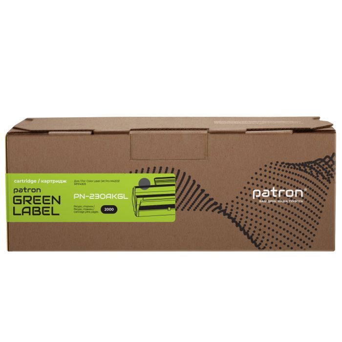 Картридж Patron HP 230X (W2300X), Green Label, Black (PN-230XKGL)