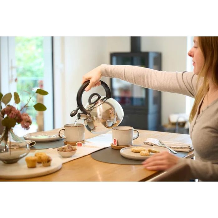 Чайник Tefal Duetto+ 2.5 л сталевий, чорний (N4180310) зображення 3