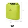 Гермомешок Naturehike CNK2550XB012, 4 л, білий (6977465868459) изображение 2