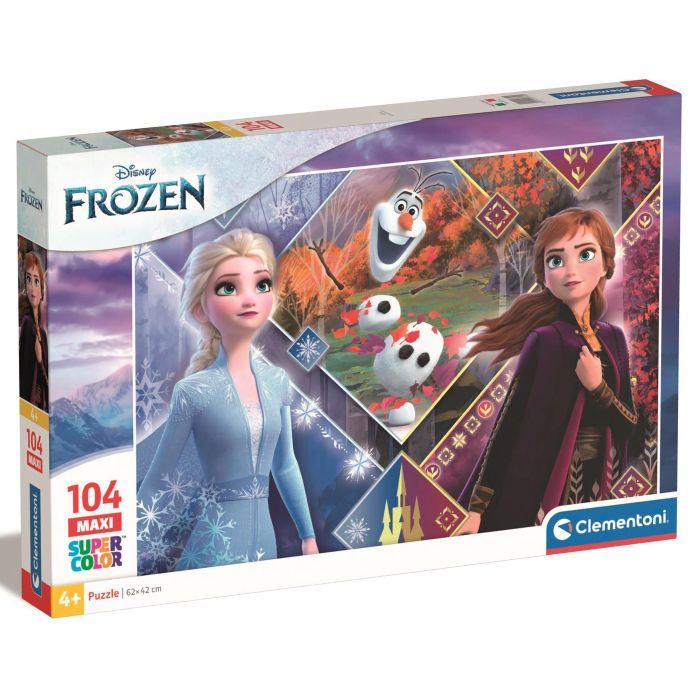 Пазл Clementoni Maxi Frozen 104 элемента (23739)