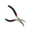 Плоскогубці Voltronic довгогубці вигнуті 4,5-дюймові, чорно-червоні ручки, 120мм (YT-VL120Cur) зображення 2