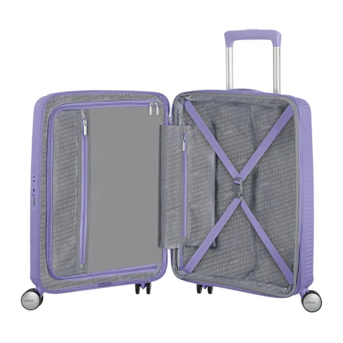 Валіза American Tourister Soundbox 35.5/41 л сіро-синя (32G*51001) зображення 7