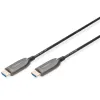 Кабель мультимедийный HDMI M to HDMI M 10m 8K AOC hybrid-fiber black Digitus (AK-330126-100-S)