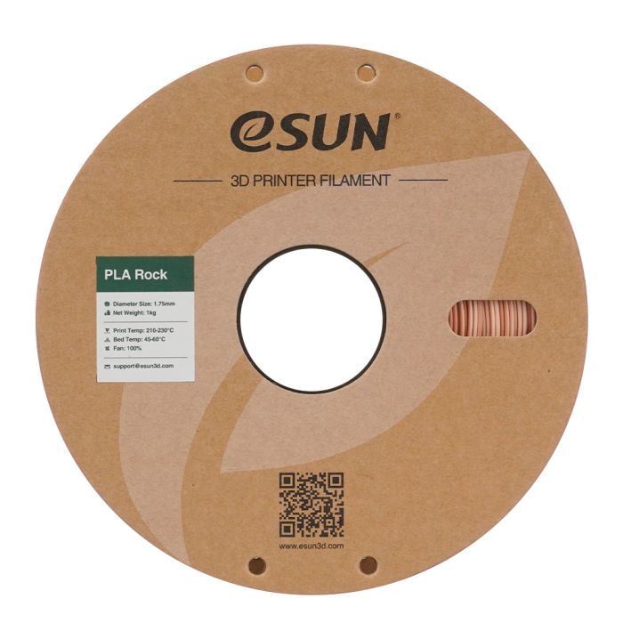 Пластик для 3D-принтера eSUN PLA Rock 1,75mm 1kg PEGMATITE (PLA-ROCK175O-PE1P1) зображення 4