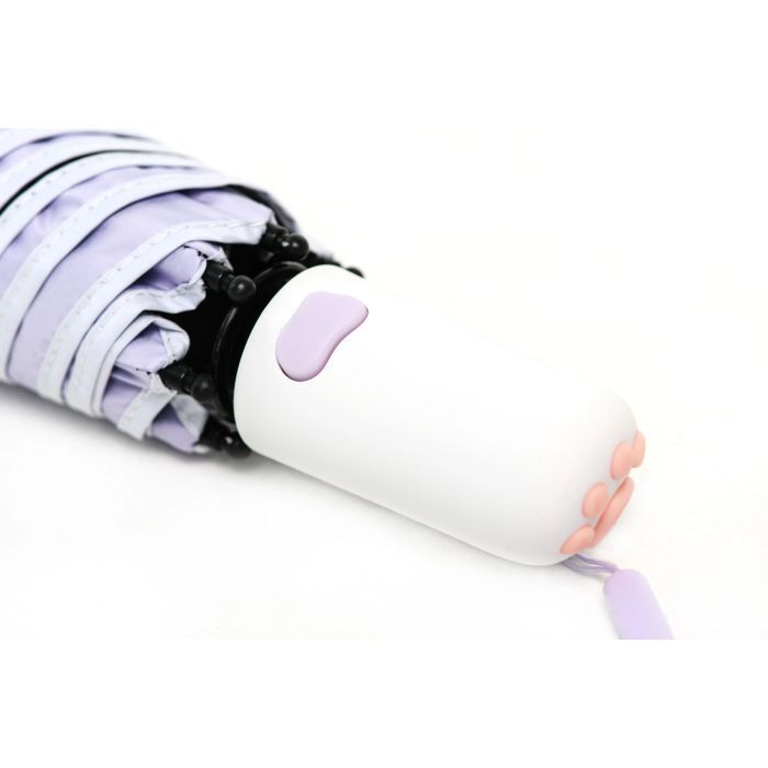 Зонт Krago Мяу складна міні повний автомат фіолетовий (umb-11-005) изображение 7