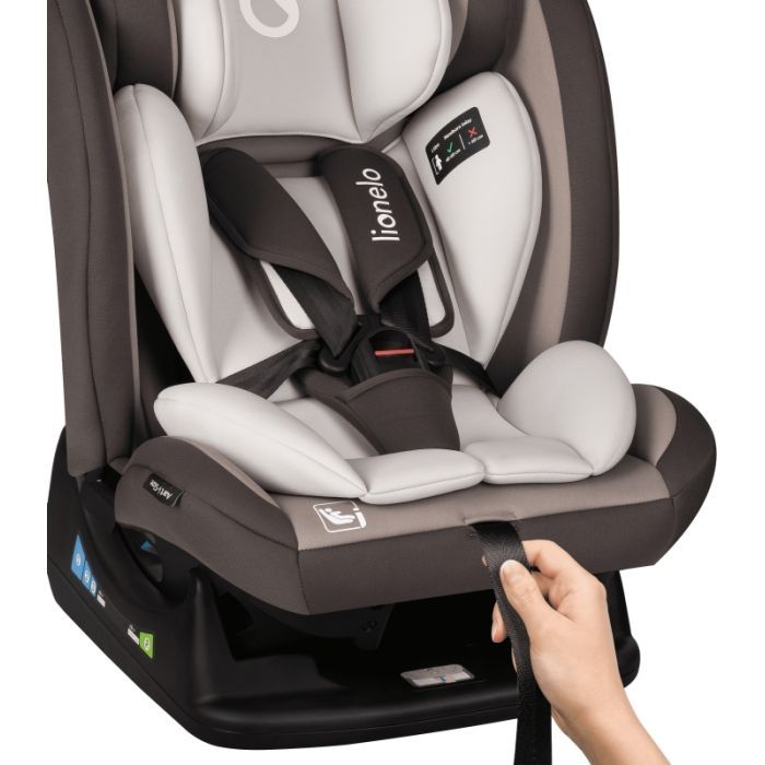 Автокресло Lionelo Aart I-Size Beige Chocolate (LO-AART I-SIZE BEIGE CHOCOLATE) изображение 9