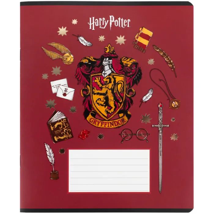Зошит Kite Harry Potter, 12 аркушів, клітинка (HP26-232) зображення 2