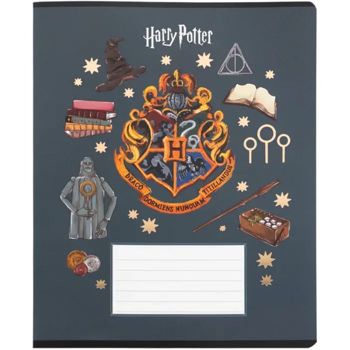 Зошит Kite Harry Potter, 12 аркушів, клітинка (HP26-232) зображення 6