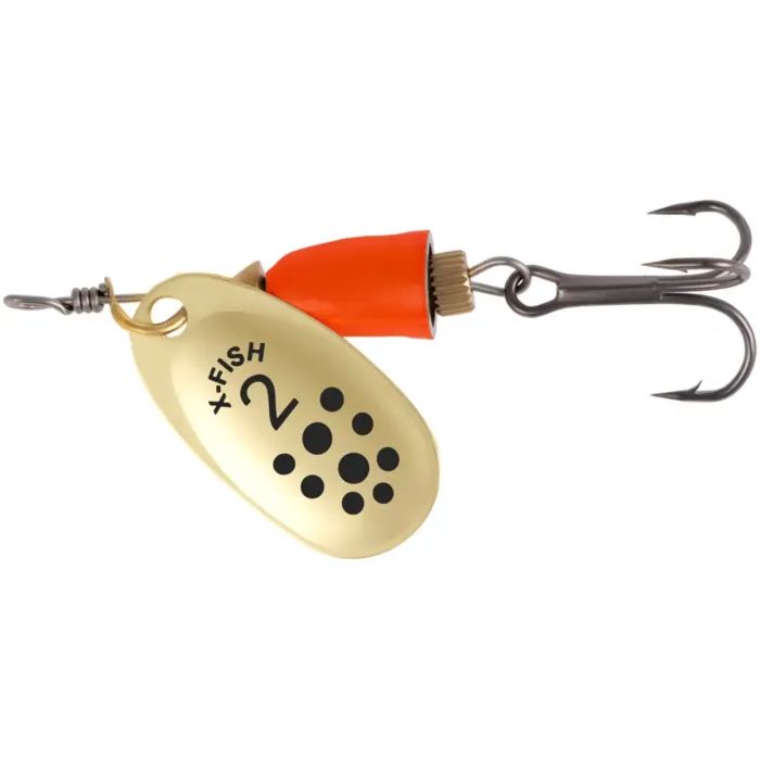 Блесна X-Fish Wolf 5g 2 Gold (1917.05.40)
