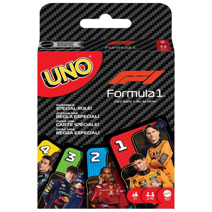 Настольная игра UNO F1 (JMF10)