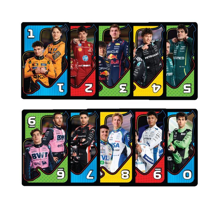 Настольная игра UNO F1 (JMF10) изображение 2