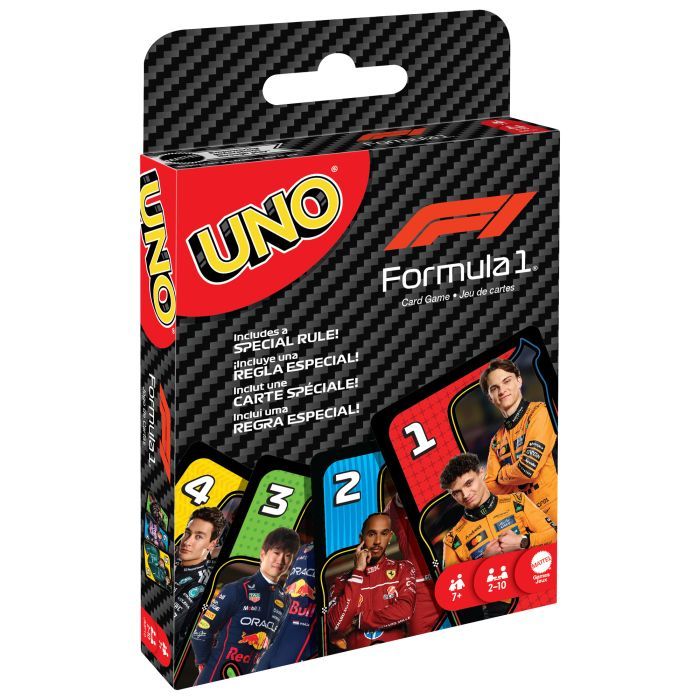 Настольная игра UNO F1 (JMF10) изображение 5