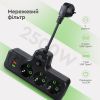 Сетевой фильтр питания XoKo XK-SPW-3-2-1-BK изображение 6