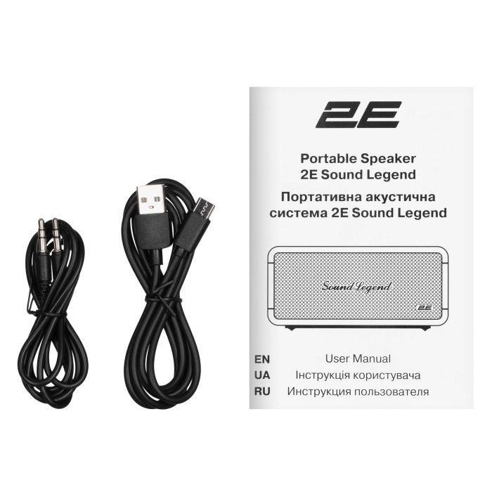 Акустическая система 2E SoundLegend Mini PowerBank IPX6 Black (2E-BSSLMWBK) изображение 10