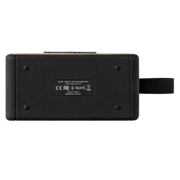 Акустическая система 2E SoundLegend Mini PowerBank IPX6 Black (2E-BSSLMWBK) изображение 3
