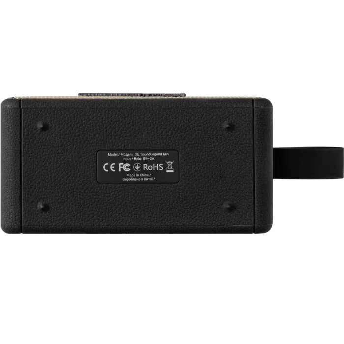 Акустическая система 2E SoundLegend Mini PowerBank IPX6 Brown (2E-BSSLMWBN) изображение 3