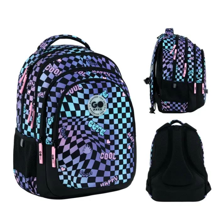 Рюкзак шкільний GoPack Teens 162M-4 (GO26-162M-4)