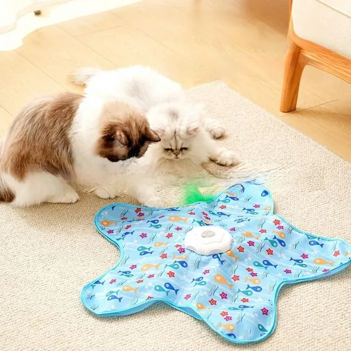 Іграшка для котів Me&Pet Інтерактивна іграшка дражнилка з обертанням (NMP-49) зображення 5