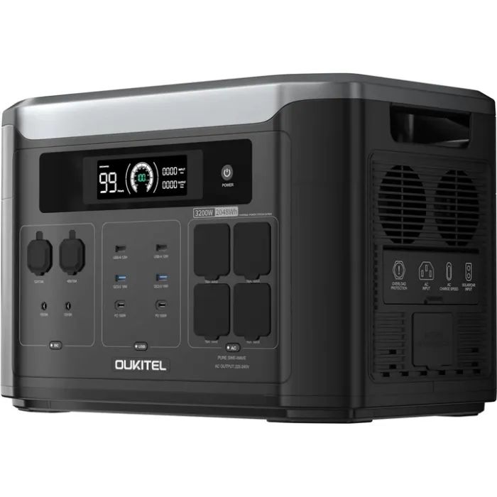 Зарядна станція OUKITEL BP3000E 3200W 2048Wh (BP3000E) зображення 3