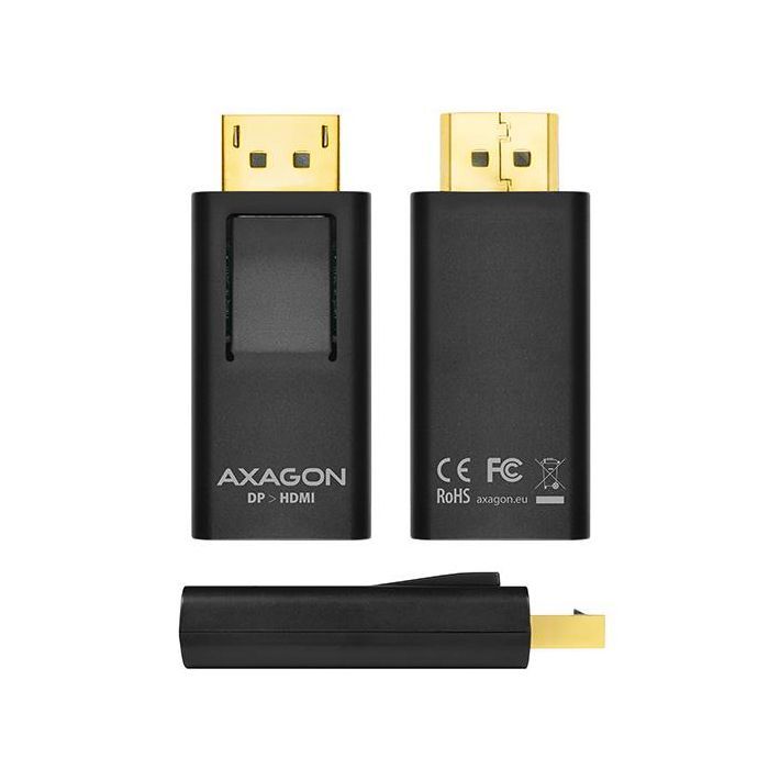Перехідник HDMI M to DisplayPort F AXAGON (RVD-HI) зображення 3