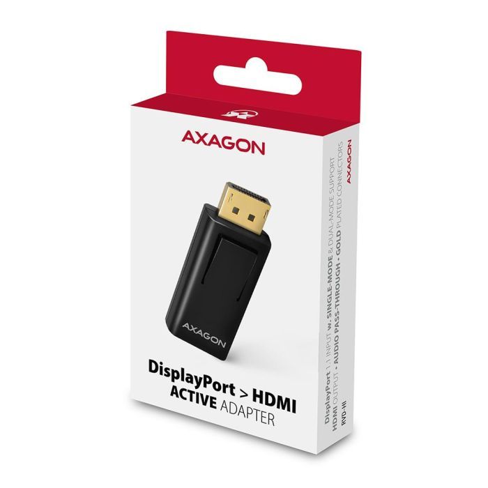 Перехідник HDMI M to DisplayPort F AXAGON (RVD-HI) зображення 4