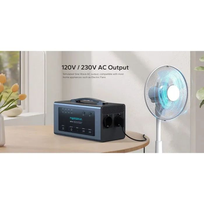 Зарядная станция Marsriva MP3S 300W 313.6Wh LiFePO4 (MP3SV2_MARSRIVA) изображение 7