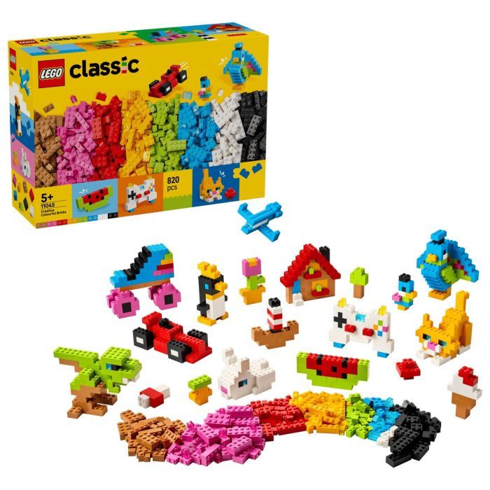 Конструктор LEGO Classic Креативные красочные кубики (11045)