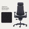 Офісне крісло LiberNovo Omni Midnight Black 48 см (CP-GW-0000015-00-01) зображення 13