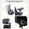 Офісне крісло LiberNovo Omni Midnight Black 48 см (CP-GW-0000015-00-01) зображення 14