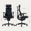 Офісне крісло LiberNovo Omni Midnight Black 48 см (CP-GW-0000015-00-01) зображення 15
