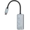 Концентратор 2E USB-C 4-in-1 1xUSB 3.0 + 1xUSB-C PD + HDMI 0.14m gray (2E-W2680) изображение 5