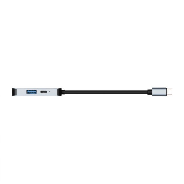 Концентратор 2E USB-C 4-in-1 1xUSB 3.0 + 1xUSB-C PD + HDMI 0.14m gray (2E-W2680) зображення 6