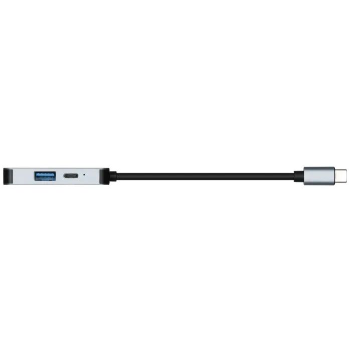 Концентратор 2E USB-C 4-in-1 1xUSB 3.0 + 1xUSB-C PD + HDMI 0.14m gray (2E-W2680) изображение 6
