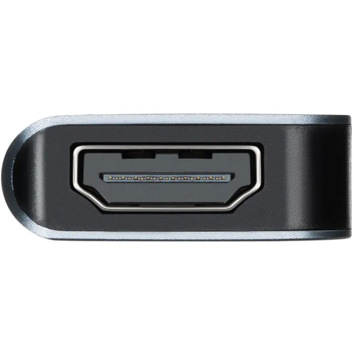 Концентратор 2E USB-C 4-in-1 1xUSB 3.0 + 1xUSB-C PD + HDMI 0.14m gray (2E-W2680) изображение 7